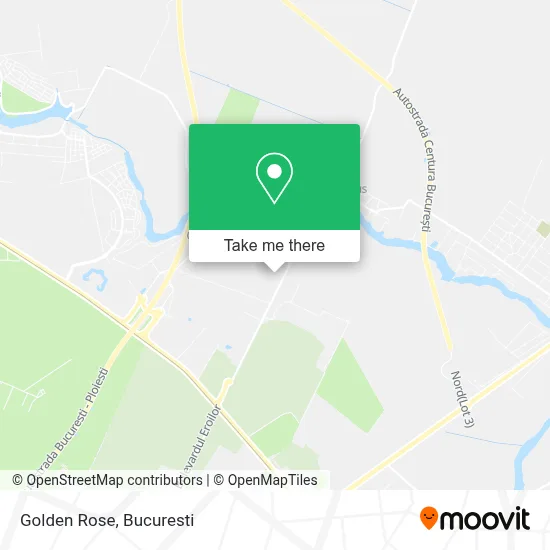 Rosa D'Oro map