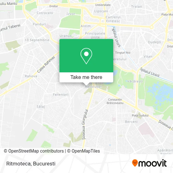 Ritmoteca map