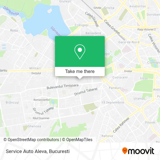 Service Auto Aleva map