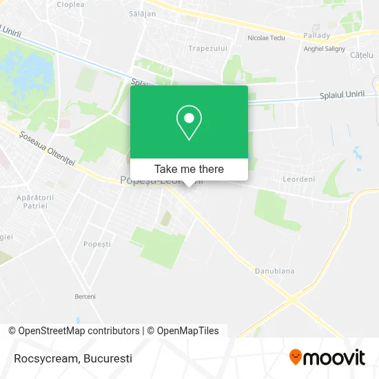 Rocsycream map