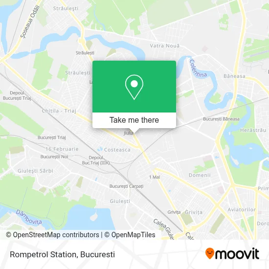Rompetrol Station map