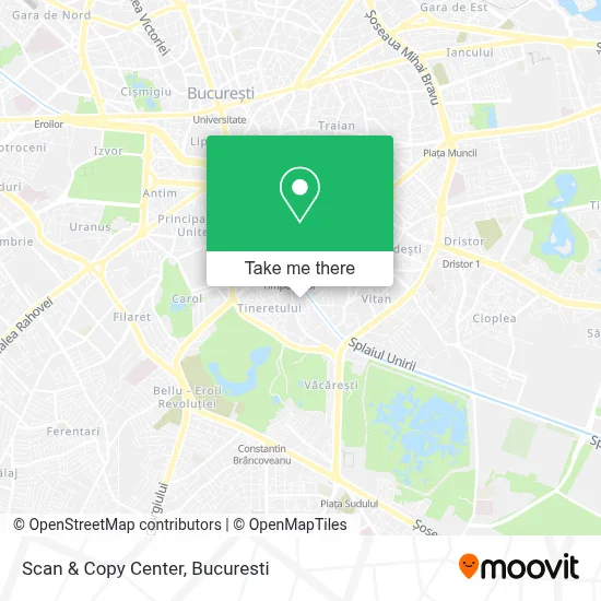 Scan & Copy Center map