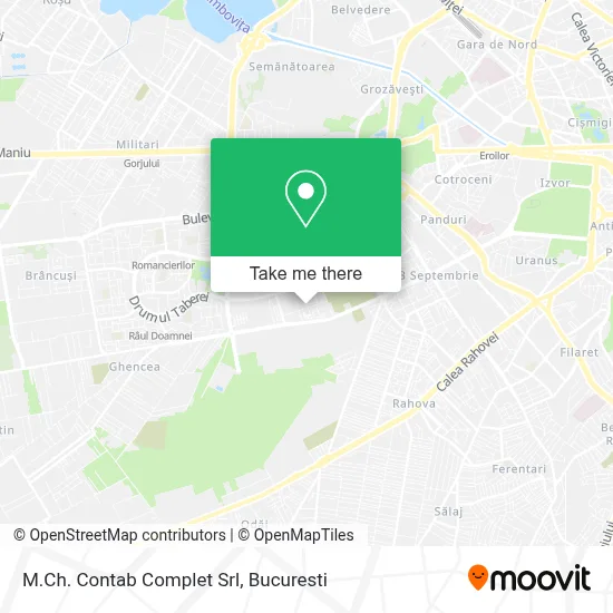 M.Ch. Contab Complet Srl map