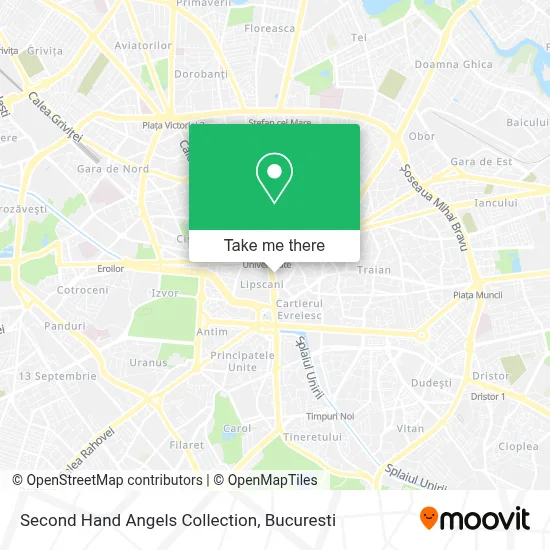 Second Hand Angels Collection map