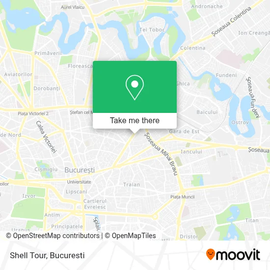 Shell Tour map