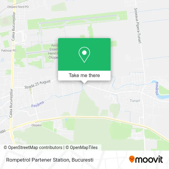 Rompetrol Partener Station map