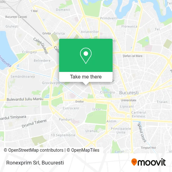 Ronexprim Srl map