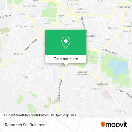 Rostones Srl map
