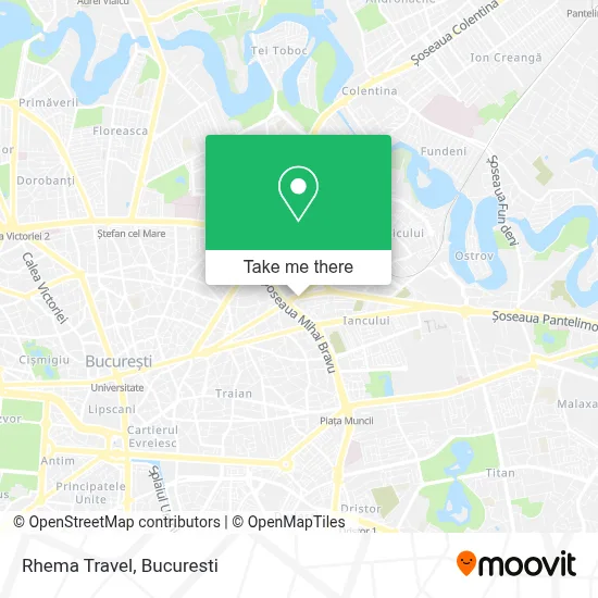 Rhema Travel map