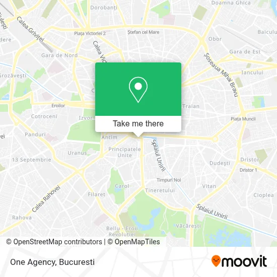 One Agency map