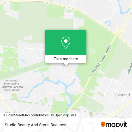 Studio Beauty And Store map