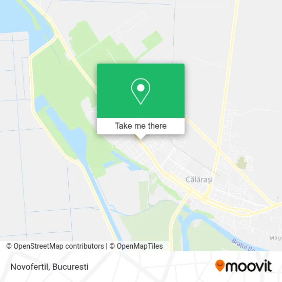 Novofertil map