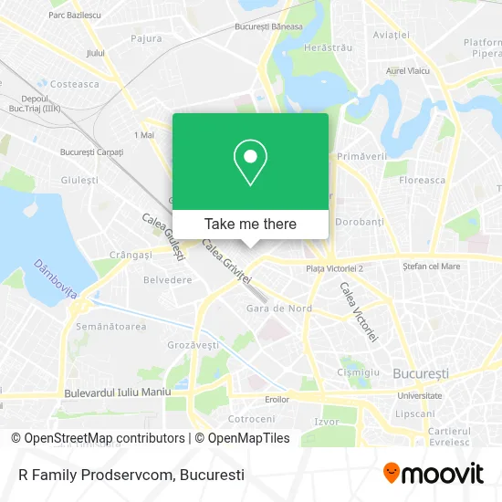 R Family Prodservcom map