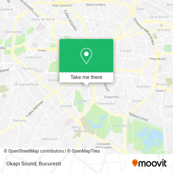 Okapi Sound map
