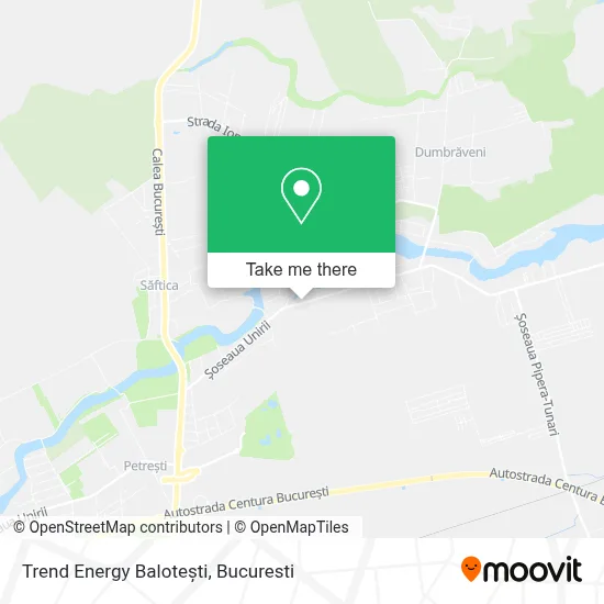 Trend Energy Balotești map