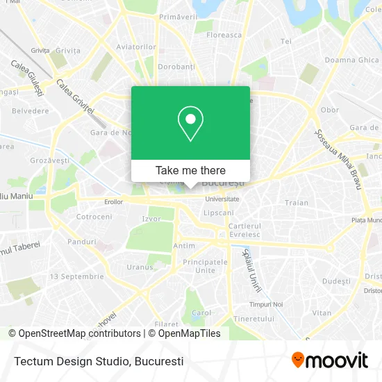 Tectum Design Studio map
