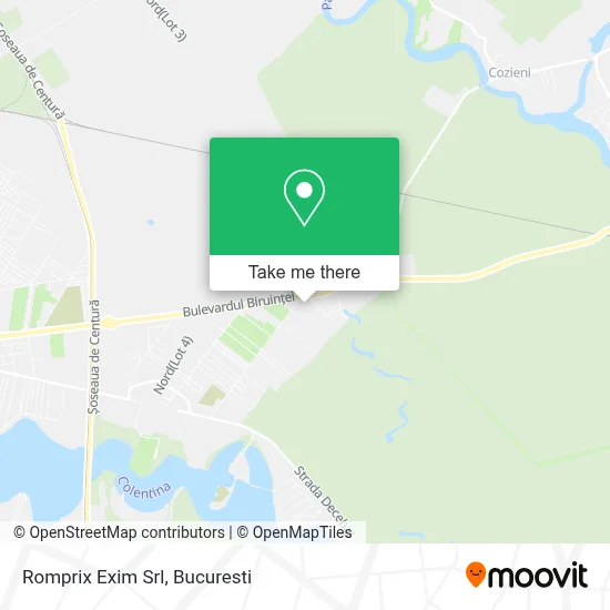 Romprix Exim Srl map