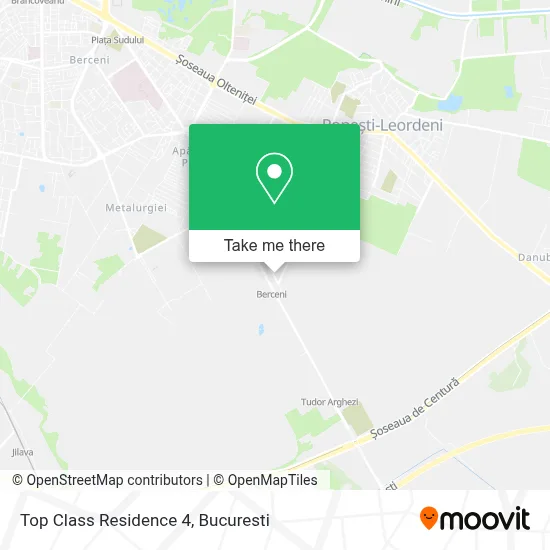 Top Class Residence 4 map