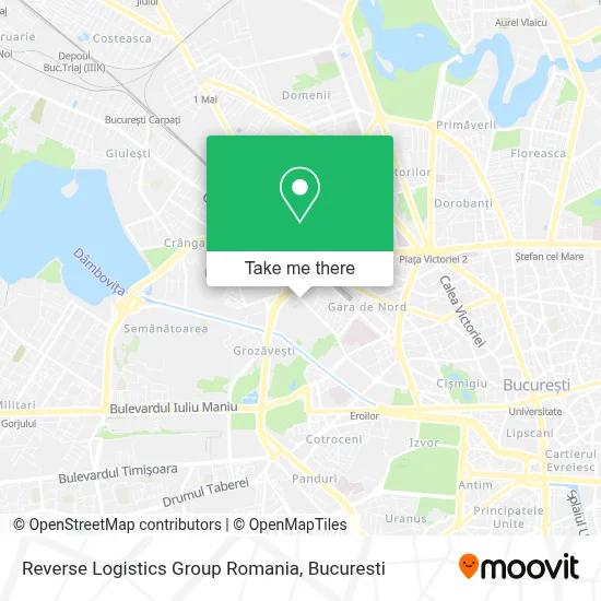 Reverse Logistics Group Romania map