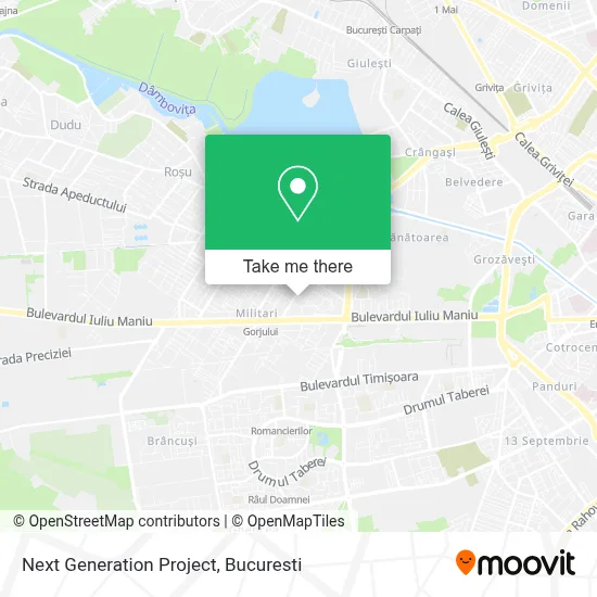 Next Generation Project map