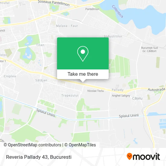 Reveria Pallady 43 map