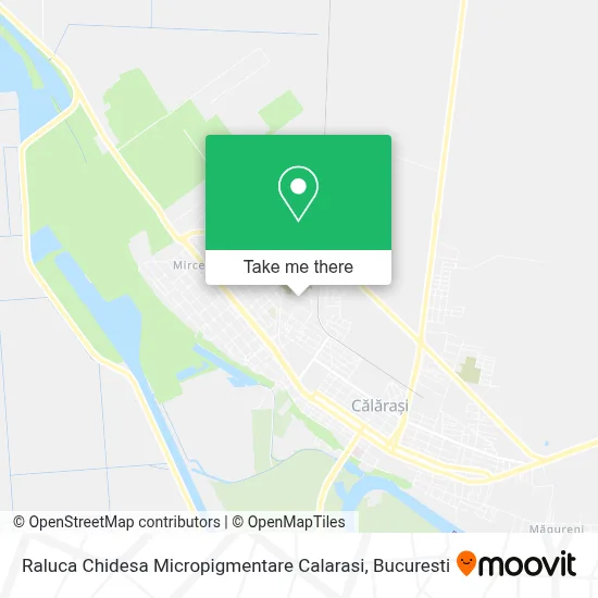 Raluca Chidesa Micropigmentare Calarasi map