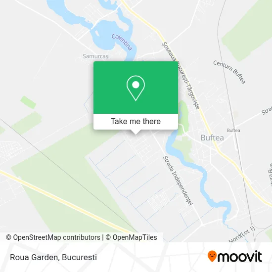 Roua Garden map