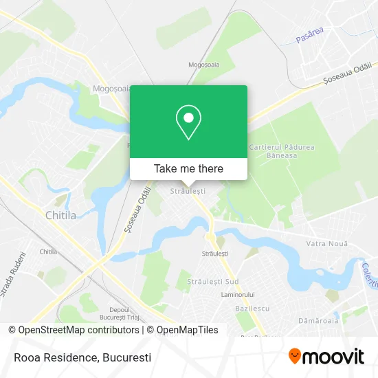 Rooa Residence map