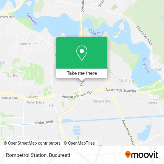 Rompetrol Station map