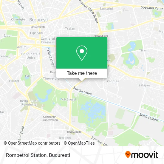 Rompetrol Station map