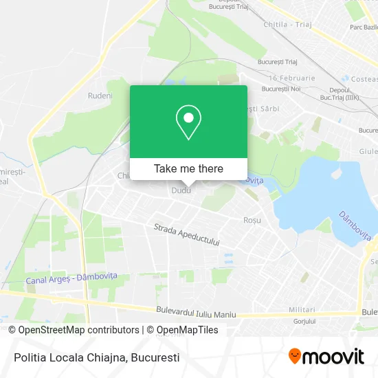 Politia Locala Chiajna map