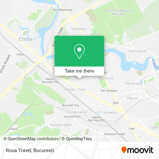 Roua Travel map