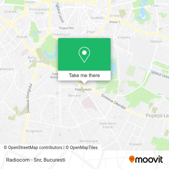 Radiocom - Snr map