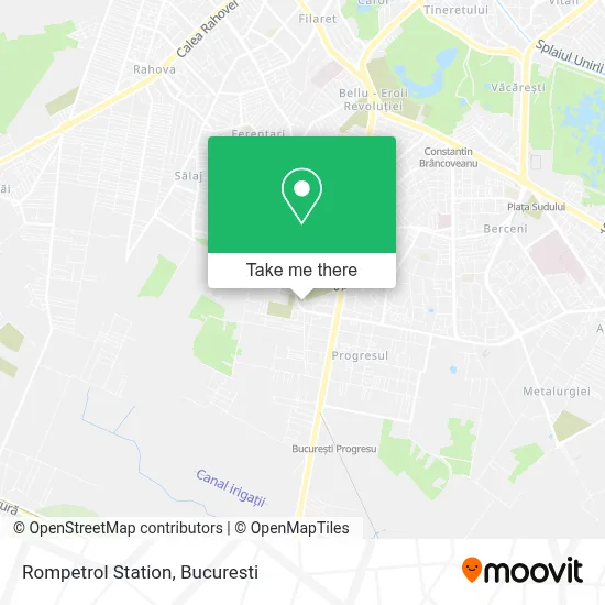 Rompetrol Station map