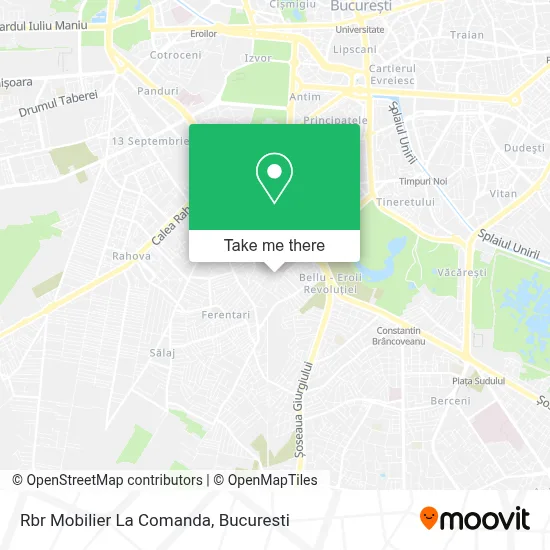 Rbr Mobilier La Comanda map