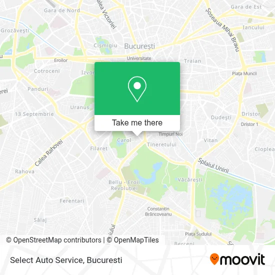 Select Auto Service map