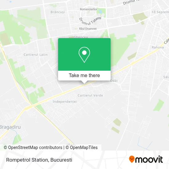 Rompetrol Station map