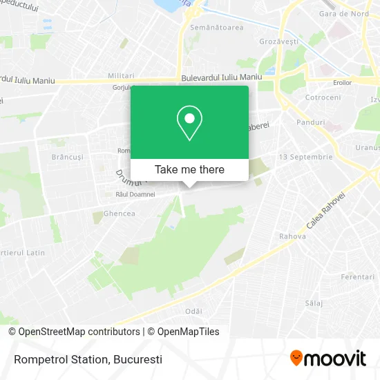 Rompetrol Station map