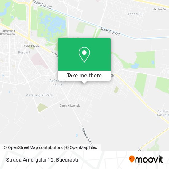 Strada Amurgului 12 map