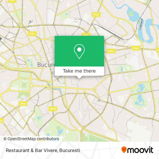 Restaurant & Bar Vivere map