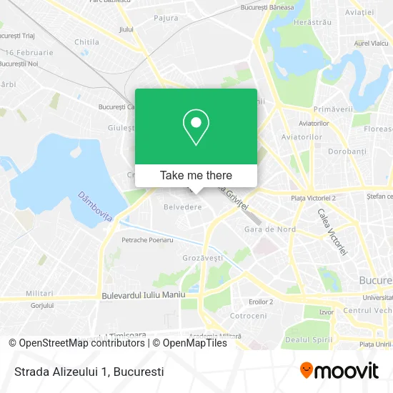 Strada Alizeului 1 map