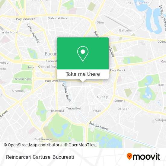 Reincarcari Cartuse map