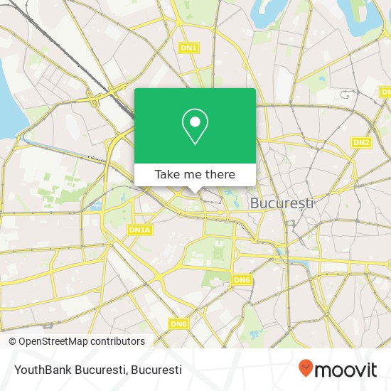 YouthBank Bucuresti map