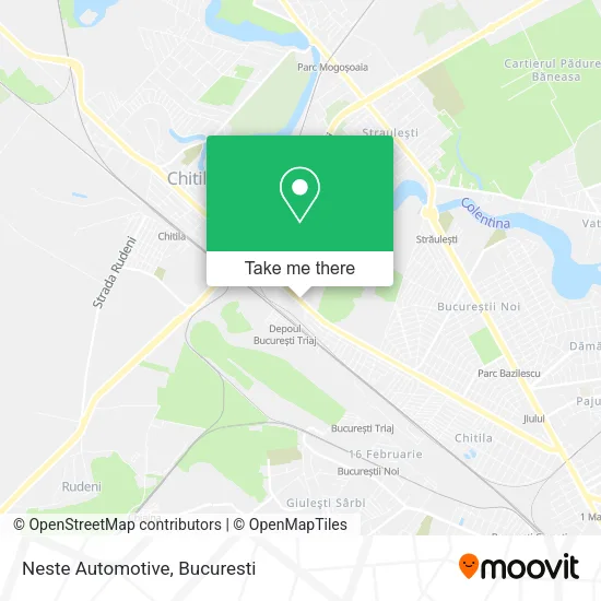 Neste Automotive map