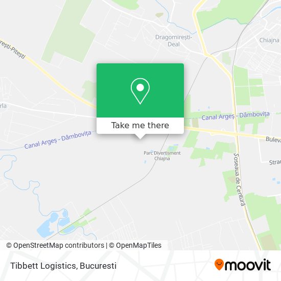 Tibbett Logistics map