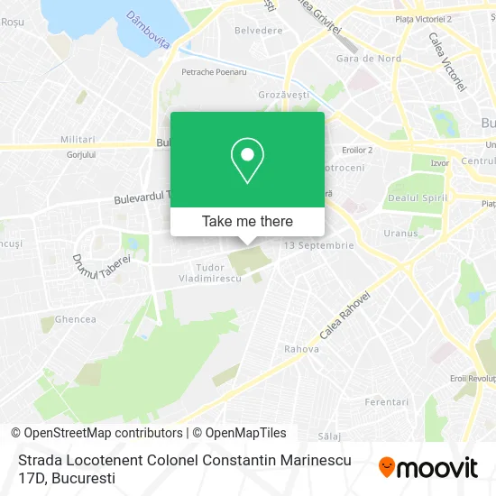 Strada Locotenent Colonel Constantin Marinescu 17D map