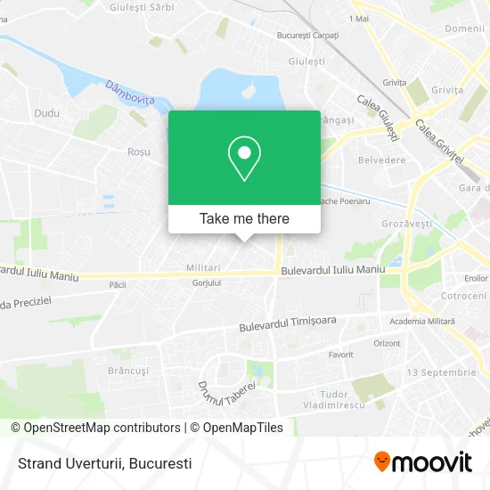 Strand Uverturii map