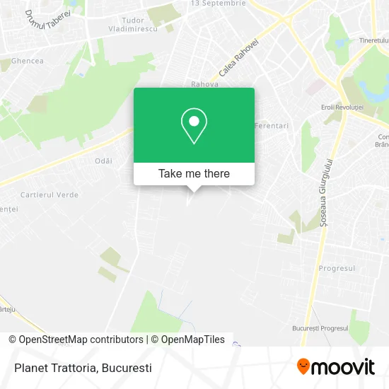Planet Trattoria map