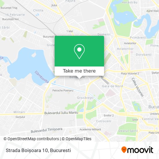 Strada Boișoara 10 map