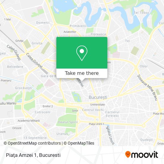 Piaţa Amzei 1 map